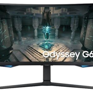 LCD Monitor|SAMSUNG|Odyssey G6|32"|Gaming/Smart/Curved|Panel VA|2560x1440|16:9|240Hz|1 ms|Speakers|Swivel|Pivot|Height adjustable|Tilt|Colour Black|LS32BG650EUXEN