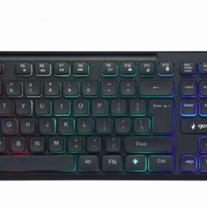 KEYBOARD MULTIMEDIA USB ENG/BLACK KB-UML-02 GEMBIRD