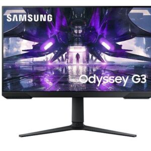LCD Monitor|SAMSUNG|S24AG320NU|24"|Gaming|Panel VA|1920x1080|16:9|165Hz|1 ms|Swivel|Pivot|Height adjustable|Tilt|Colour Black|LS24AG320NUXEN