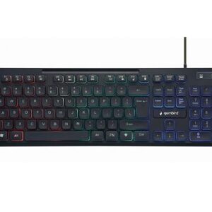 KEYBOARD MULTIMEDIA USB ENG/BLACK KB-UML3-02 GEMBIRD
