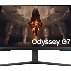 LCD Monitor|SAMSUNG|Odyssey G7 G70B|28"|Gaming/Smart/4K|Panel IPS|3840x2160|16:9|144Hz|1 ms|Speakers|Swivel|Pivot|Height adjustable|Tilt|Colour Black|LS28BG700EPXEN