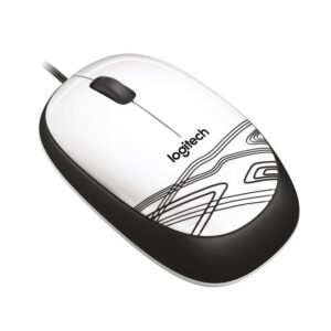 MOUSE USB OPTICAL M105/WHITE 910-002944 LOGITECH