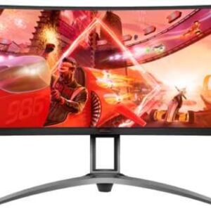 LCD Monitor|AOC|AG493QCX|48.8"|Gaming/Curved|Panel VA|3840x1080|32:9|144Hz|4 ms|Speakers|Swivel|Height adjustable|Tilt|Colour Black|AG493QCX