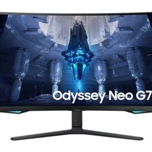 LCD Monitor|SAMSUNG|Odyssey Neo G7|32"|Gaming/4K/Curved|Panel VA|3840x2160|16:9|165Hz|1 ms|Swivel|Pivot|Height adjustable|Tilt|Colour Black|LS32BG750NPXEN