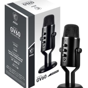 MICROPHONE GV60/IMMERSE GV60 STREAMING MIC MSI