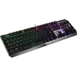 KEYBOARD GAMING BLACK ENG/VIGOR GK50 LOW PROFILE US MSI